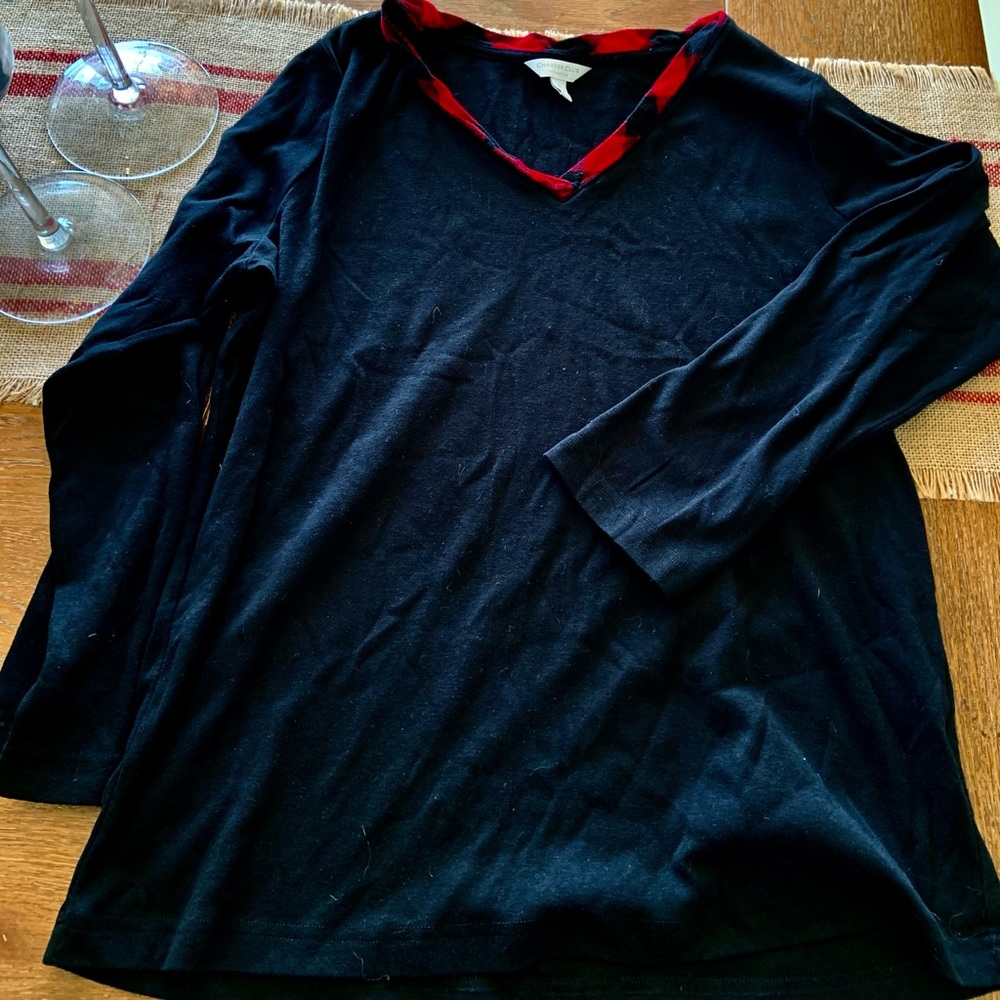 Charter Club Intimates XL pajama shirt women’s